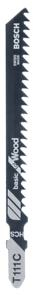 Accesorii scule electrice - Pânză BOSCH pentru ferăstrău vertical HCS, T 111 C ,pasul danturii 3.0 mm / 8 TPI ,L = 100 mm,2 buc