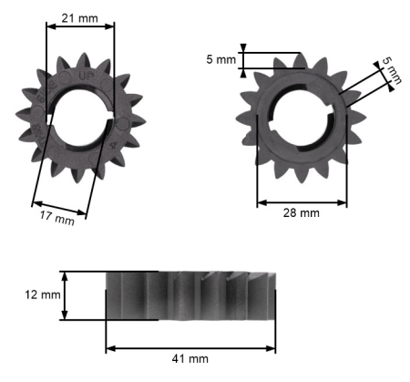 Piese motoutilaje  - Pinion bendix Briggs&Stratton