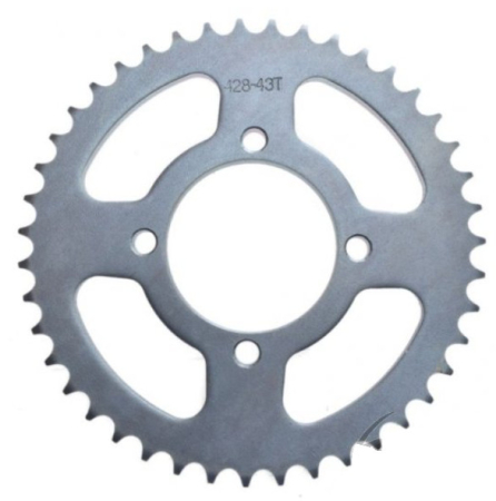 Piese scutere  - Pinion lant 428, 43 dinti Yamaha YBR 125cc
