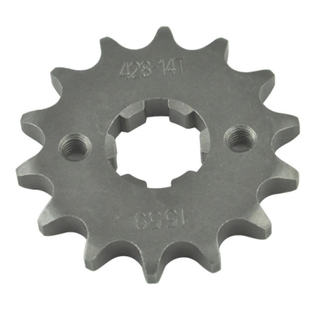  Pinioane si lanturi transmisie - Pinion lant mic 428 14 dinti (cu interior de 20mm)