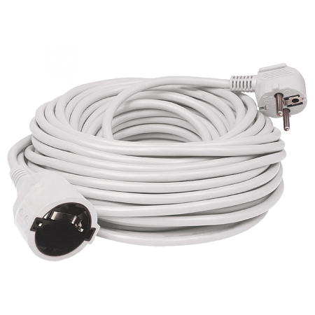 Casa si bucatarie - Prelungitor retea 30 m alb 3x1.5 mm 2, 250 V 3680 W