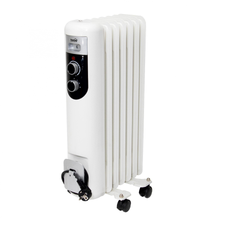 Casa si bucatarie - Radiator cu ulei, 7 elementi, 1500 W 12 (23)x60x37 cm