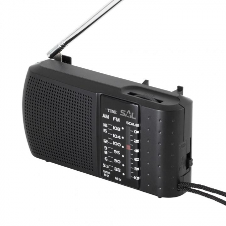 Casa si bucatarie - Radio portabil cu 2 benzi, SAL RPC 3, AM-FM, dimensiune 133x70x32mm