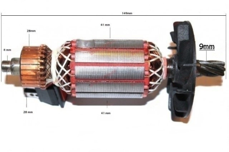 Rotor bormasina / flex / rotopercutor (5 caneluri) [1]