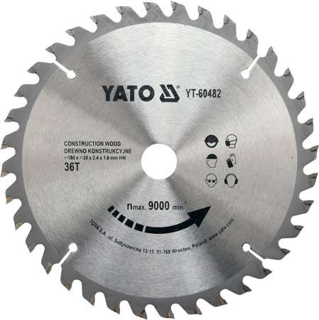 Scule si utilaje constructie - Disc circular pentru lemn 180X20X2.4 mm 36 dinti