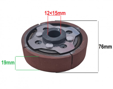 Saboti ambreiaj kit motor bicicleta 4 timpi (model 2) [1]