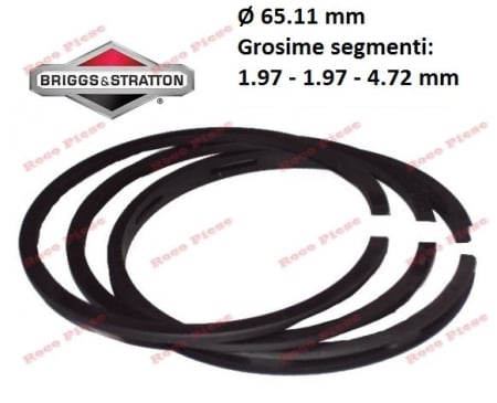  Segmenti motoutilaje - Segmenti motor BRIGGS & STRATTON 65.11 mm