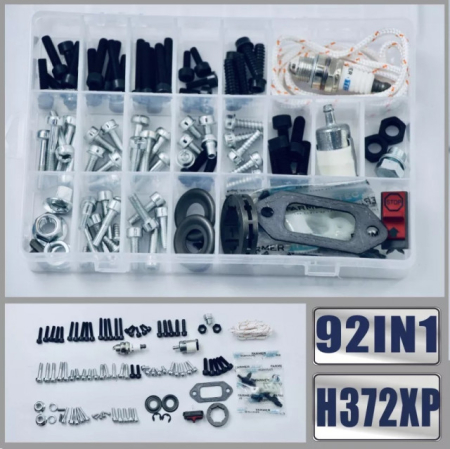 Piese drujba  - Set 92 buc accesorii, piulite si suruburi drujba Husqvarna 365, 371, 372