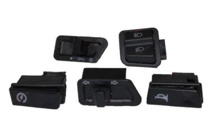 Piese scutere  - Set butoane scuter chinezesti (model mare)