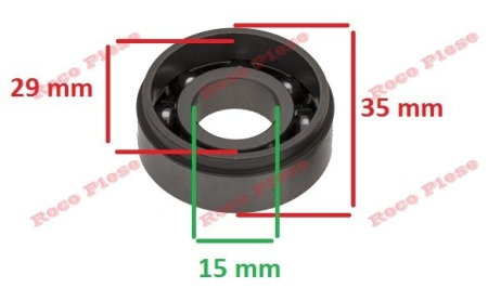 Set rulmenti ambielaj drujba STIHL MS 240, MS 260, MS 280, MS 340, MS 341, MS 360, MS 361, MS 460 [1]