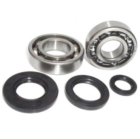  Piese motor scuter  - Set rulmenti + simeringuri ambielaj scuter Suzuki AD