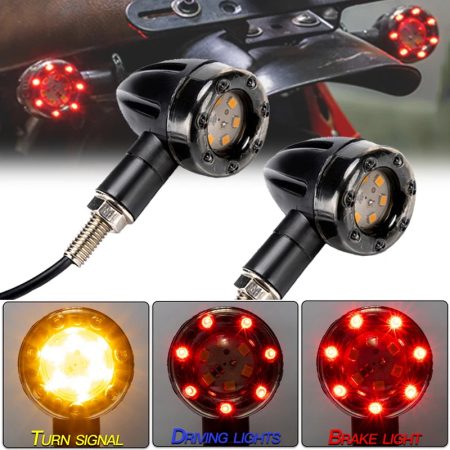  Caroserie scuter  - Set semnalizare moto (5 leduri)