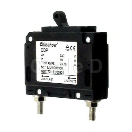  AVR / Regulator de tensiune generator - Siguranta supraincarcare circuit generator XJY!-50 (23A)