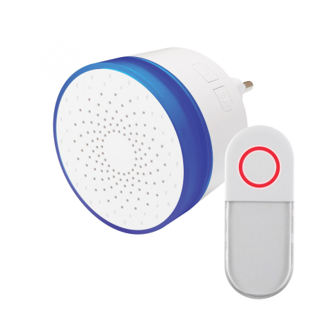 Accesorii pentru locuinta - Sonerie fara fir, 100 m, 230 V cu volum reglabil