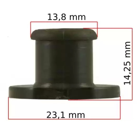  Amortizor zgomot drujba - Suport amortizor drujba compatibil Stihl MS 170 - MS 390, 017 - 039 (mare)