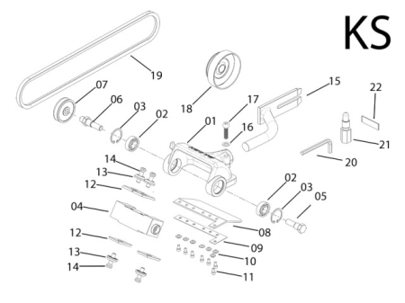 Surub decojitor busteni drujba standard (KS.05) (buc) [1]