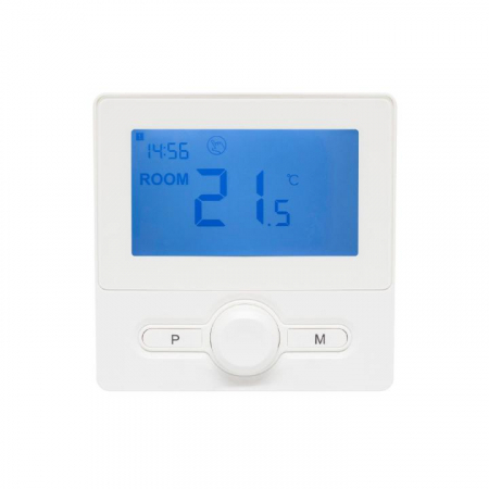 Termostat digital, programabil, alb [1]