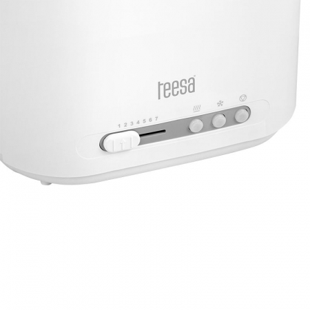 Toaster Teesa 850W, 7 setari, 2 felii, functie dezghetare si incalzire, 220V [3]