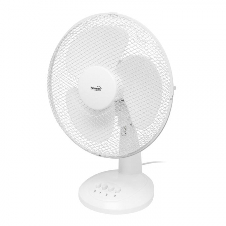 Casa si bucatarie - Ventilator de birou Home, diametru palete 30cm, grilaj metalic, cap oscilant