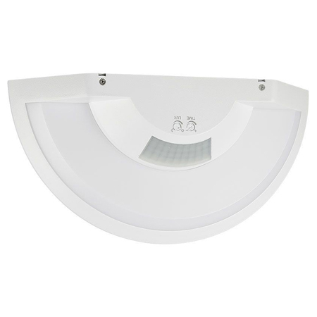 Lampa perete led 10w ip54 cu senzor de miscare 3in1 - alb