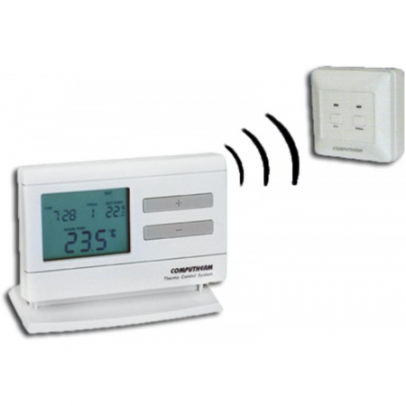 manual de utilizare termostat computherm wireless thermo control system Termostat computherm q7 rf wireless, radiofrecventa, programabil