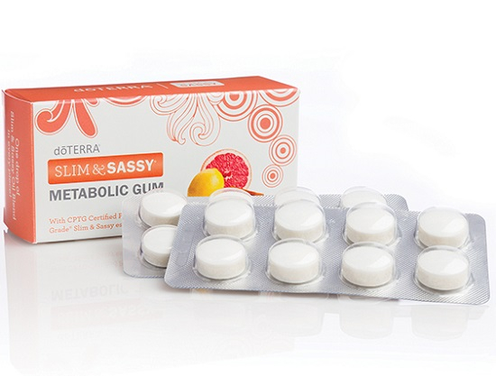 Slim&Sassy Metabolic Gum 32 buc. doTERRA - guma de mestecat pentru slabit [1]