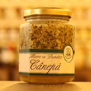 Miere,suplimente miere - Miere cu canepa 200g - Prisaca Transilvania