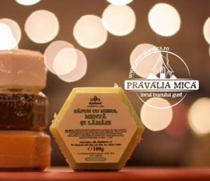 Săpunuri - Sapun cu menta si lamaie 100g - Apidava