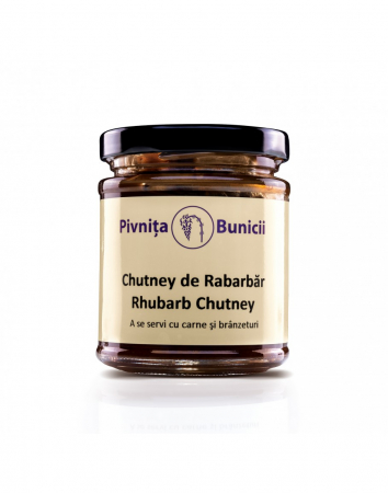 Sosuri - Chutney de Rabarbăr - 190g