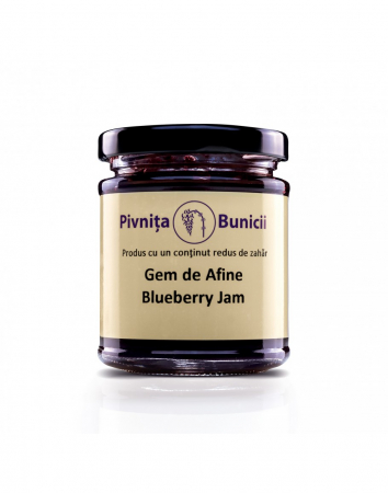 Produse traditionale - Gem de afine 190g - Pivnita Bunicii