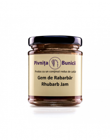 Dulceturi - Gem de Rabarbăr - 190g
