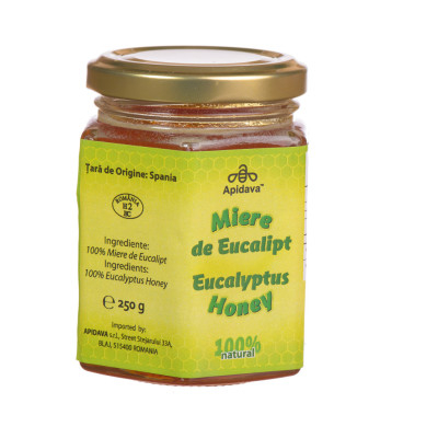 Miere autohtona - Miere de eucalipt 250g - Apidava