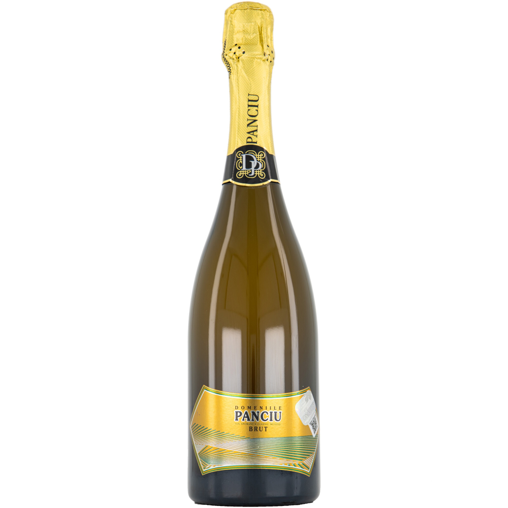 Vinuri - Vin spumant Alb Domeniile Panciu Brut, 0.75L