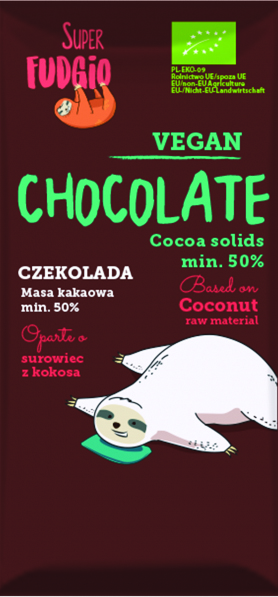 Ciocolata vegana cu cocos, fara gluten, 50g ECO [1]