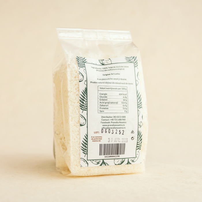 Cocos fulgi deshidratati medium (integrali) 150g ECO [2]