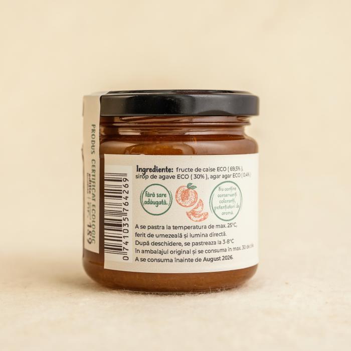 Dulceata de caise, ECOBuun, ECO, 200g (fara zahar) [2]