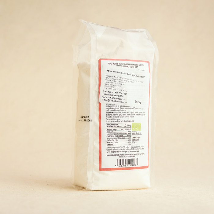 Faina amestec pentru paine fara gluten 500g ECO [2]