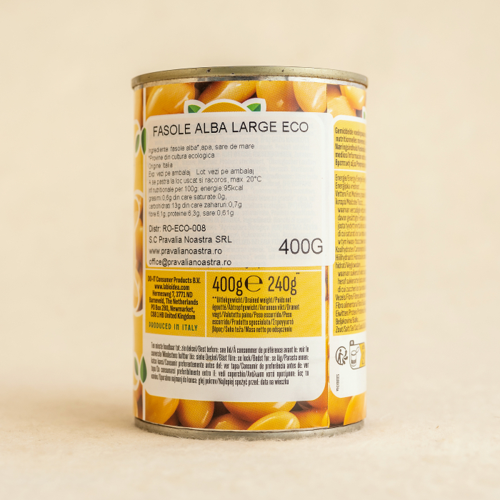 Fasole Albă large 400g ECO [2]