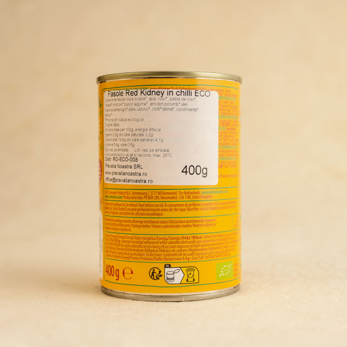 Fasole red kidney in chili - 400g ECO [2]