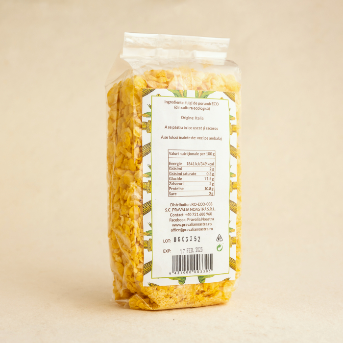 Fulgi de porumb fara zahar 250g ECO [2]