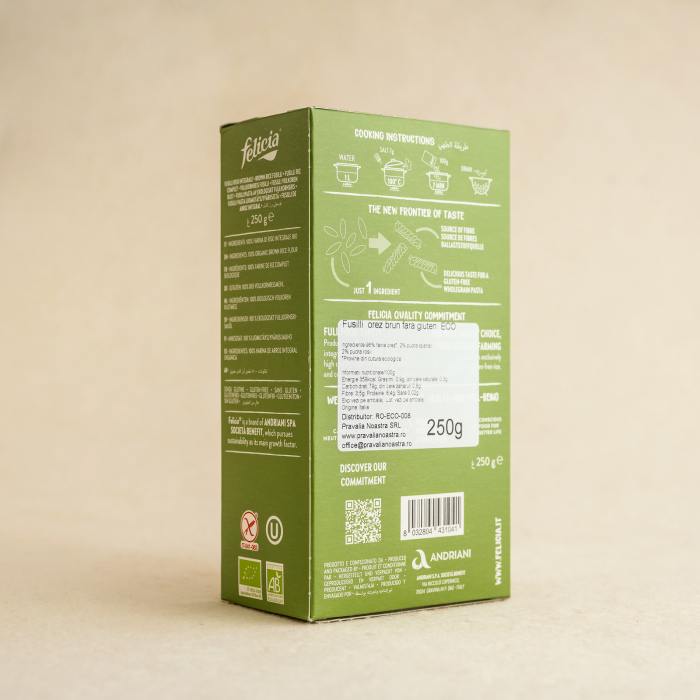 Fusilli de orez brun 250G ECO [2]