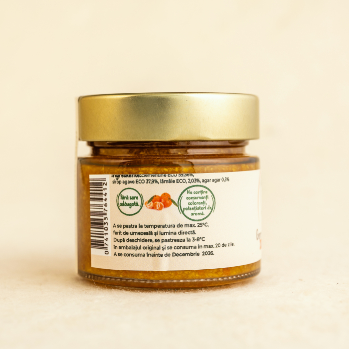 Gem de clementine, ECOBuun, ECO, 225g (fara zahar) [2]