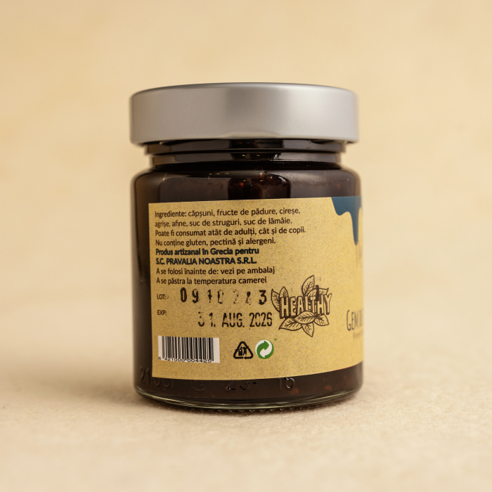 Gem de fructe de padure fara zahar 240g [2]