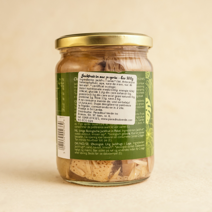 Jackfruit in suc propriu 500g ECO [2]