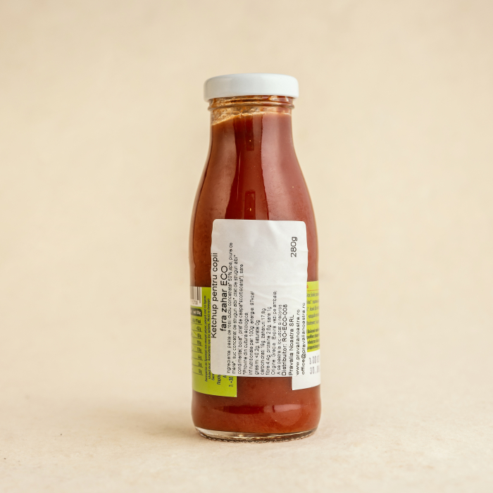 Ketchup pentru copii, fara zahar 280g ECO [2]