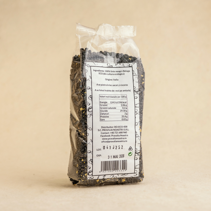 Linte neagră Beluga 500g ECO [2]