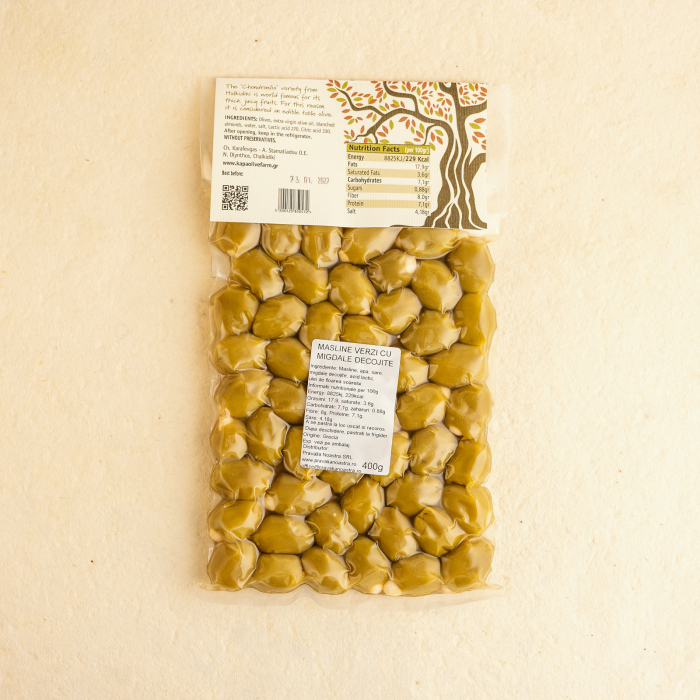 Măsline verzi migdale decojite 400g [2]