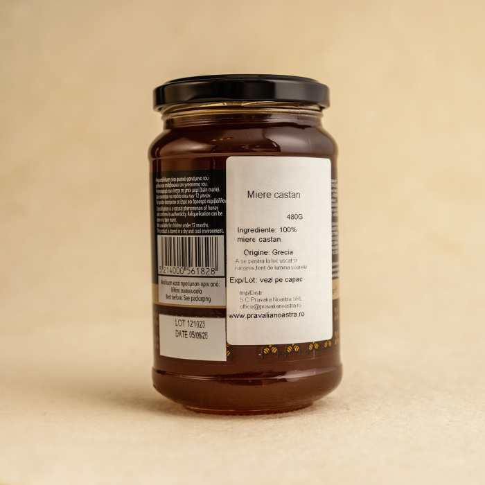 Miere de castan Grecia 480g [2]