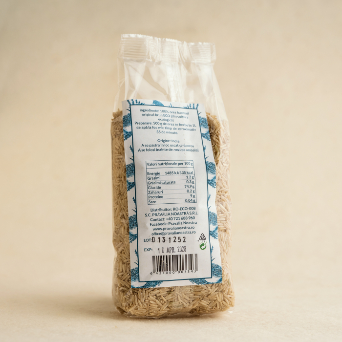 Orez basmati original brun 500g ECO [2]