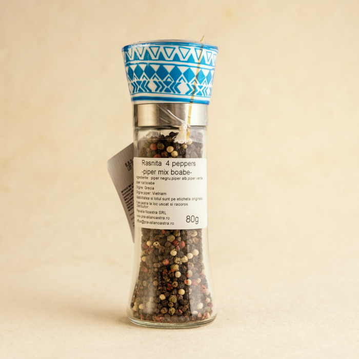 Rasnita piper mix boabe -4 peppers - 80g [2]